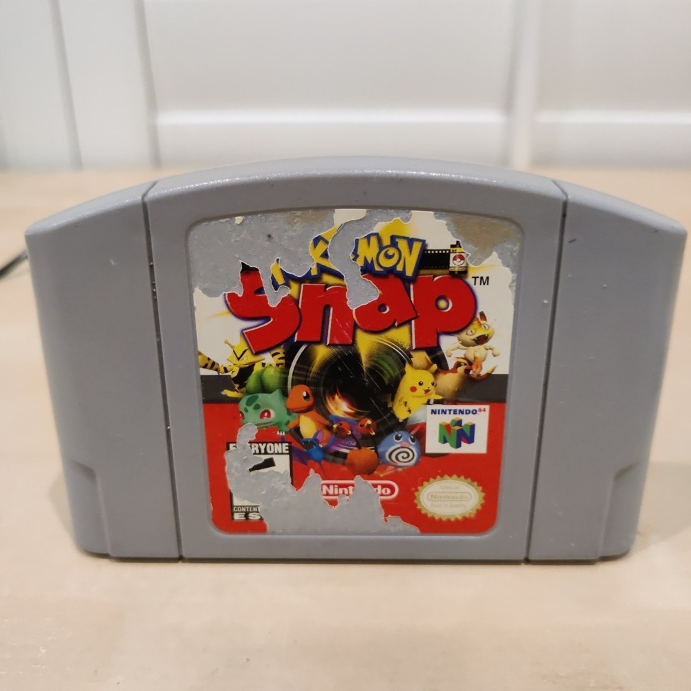 Pokemon Snap (Nintendo 64 N64, 1999) Cartridge‎ Only